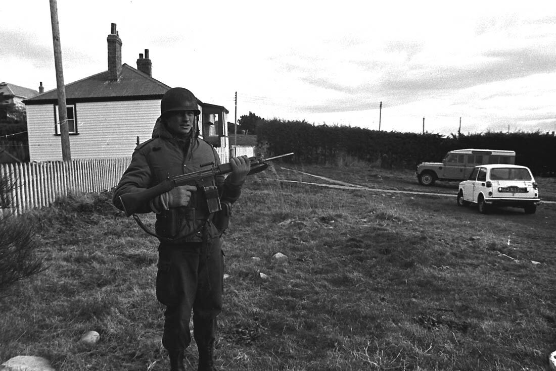 Soldado argentino. (La Voz/ archivo)