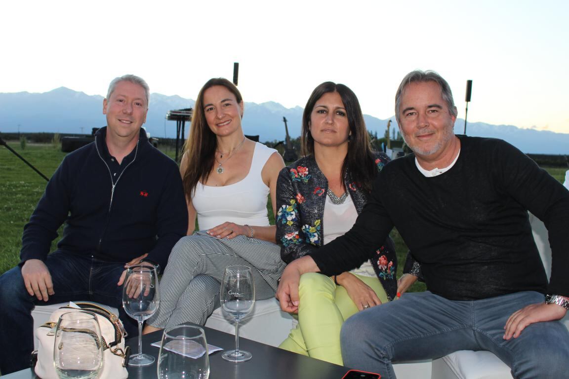 Adrián Rizzo, Erica Cannistra, Soledad Lisarraga y Gustavo Scande.