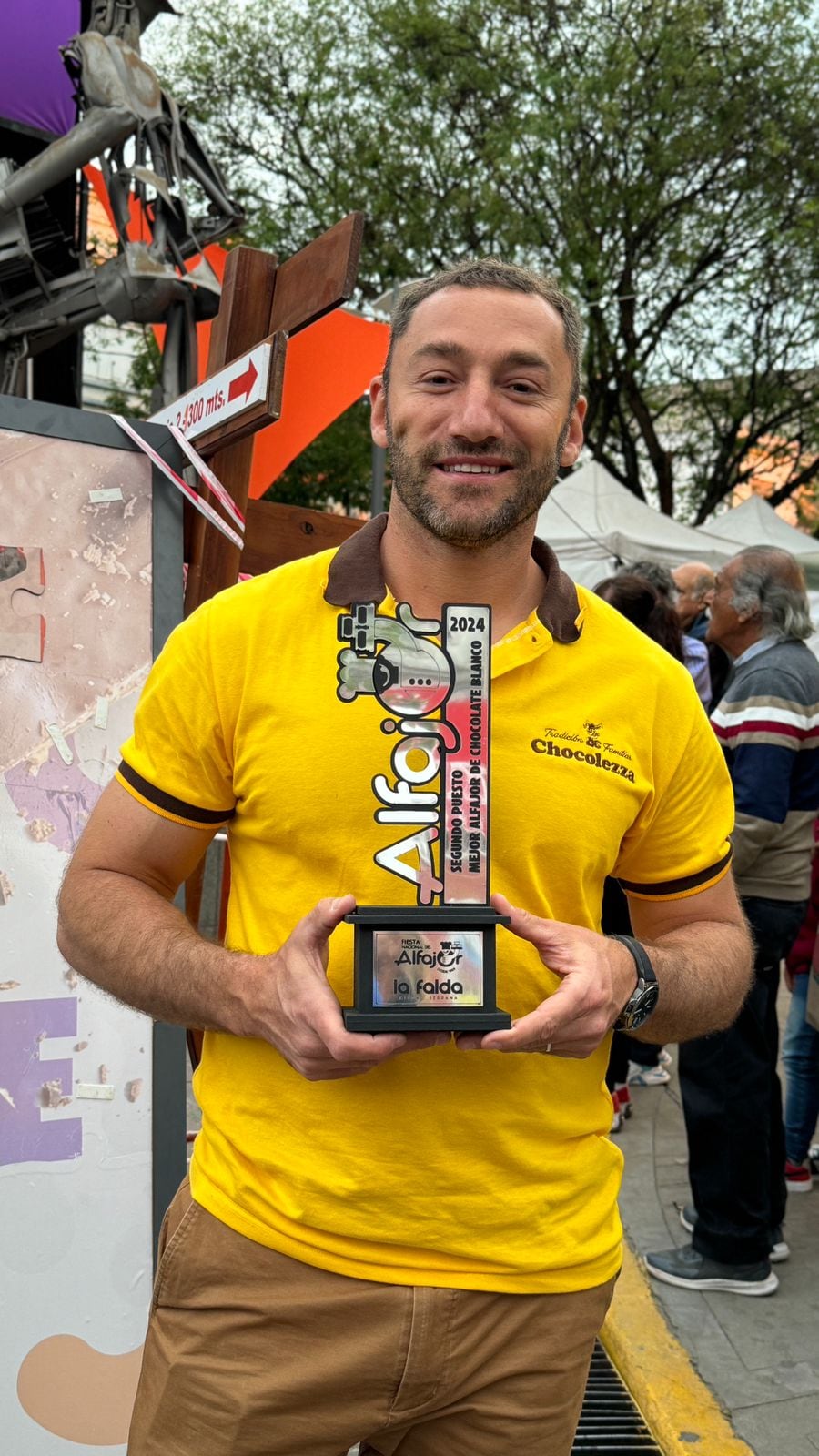 CHOCOLEZZA ha recibido Primer Premio a Mejor Stand, Segundo Puesto en la categoría Mejor Alfajor de Chocolate Blanco