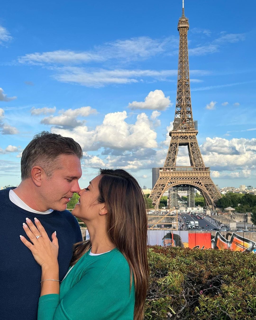 Gisela Campos y su novio Bruno Ragone disfrutaron de un viaje a Europa