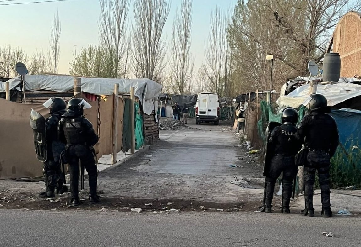 Tras seis allanamientos, cayeron cuatro hombres por narcomenudeo en Tunuyán. | Foto: Ministerio de Seguridad y Justicia