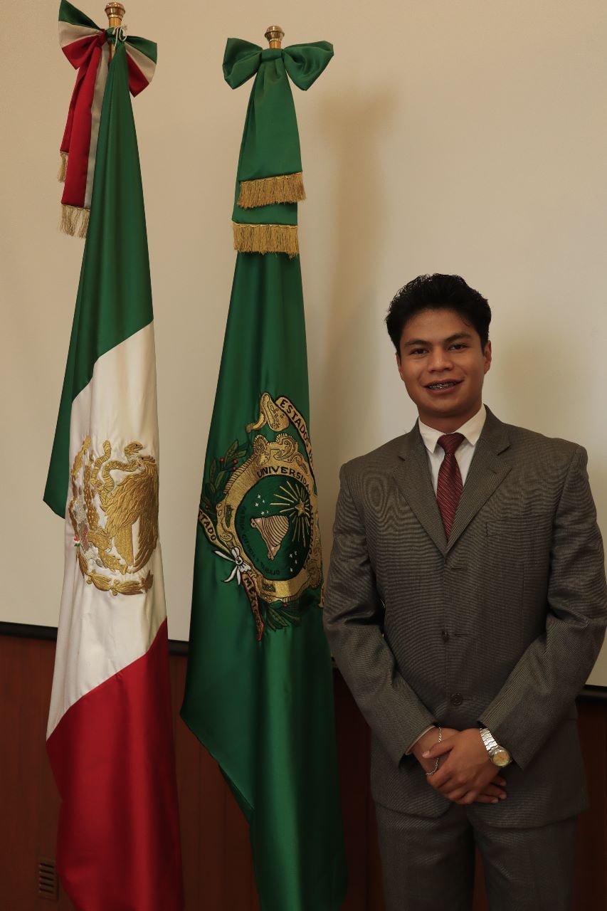 Fernando Merlo, estudiante de intercambio de México que cursa como "estudiante vocacional" en la UNCuyo. Foto: Gentileza Fernando Merlo