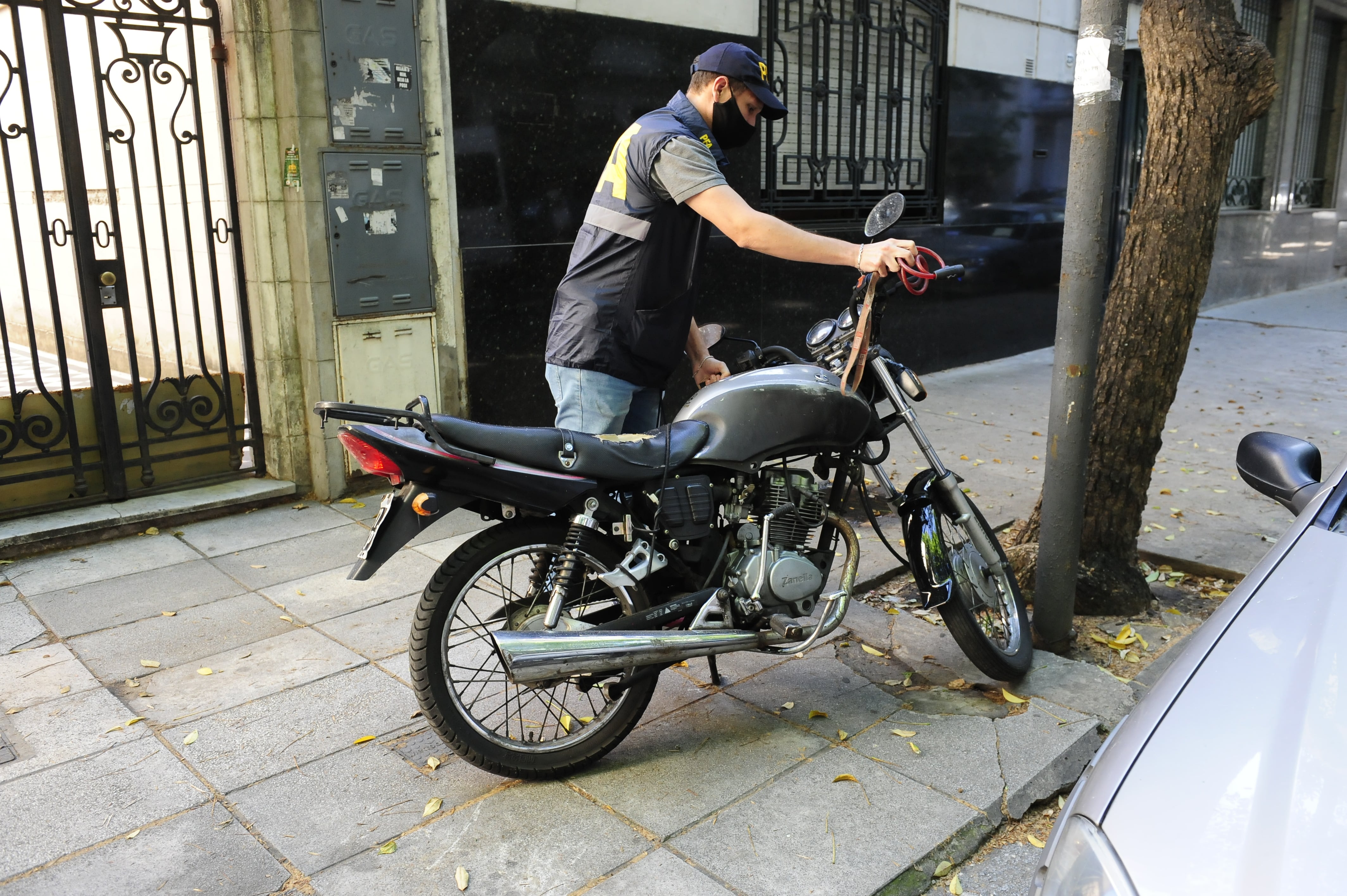 Detenido por el ataque al Diario Clarín.  Foto: Gentileza / Clarin