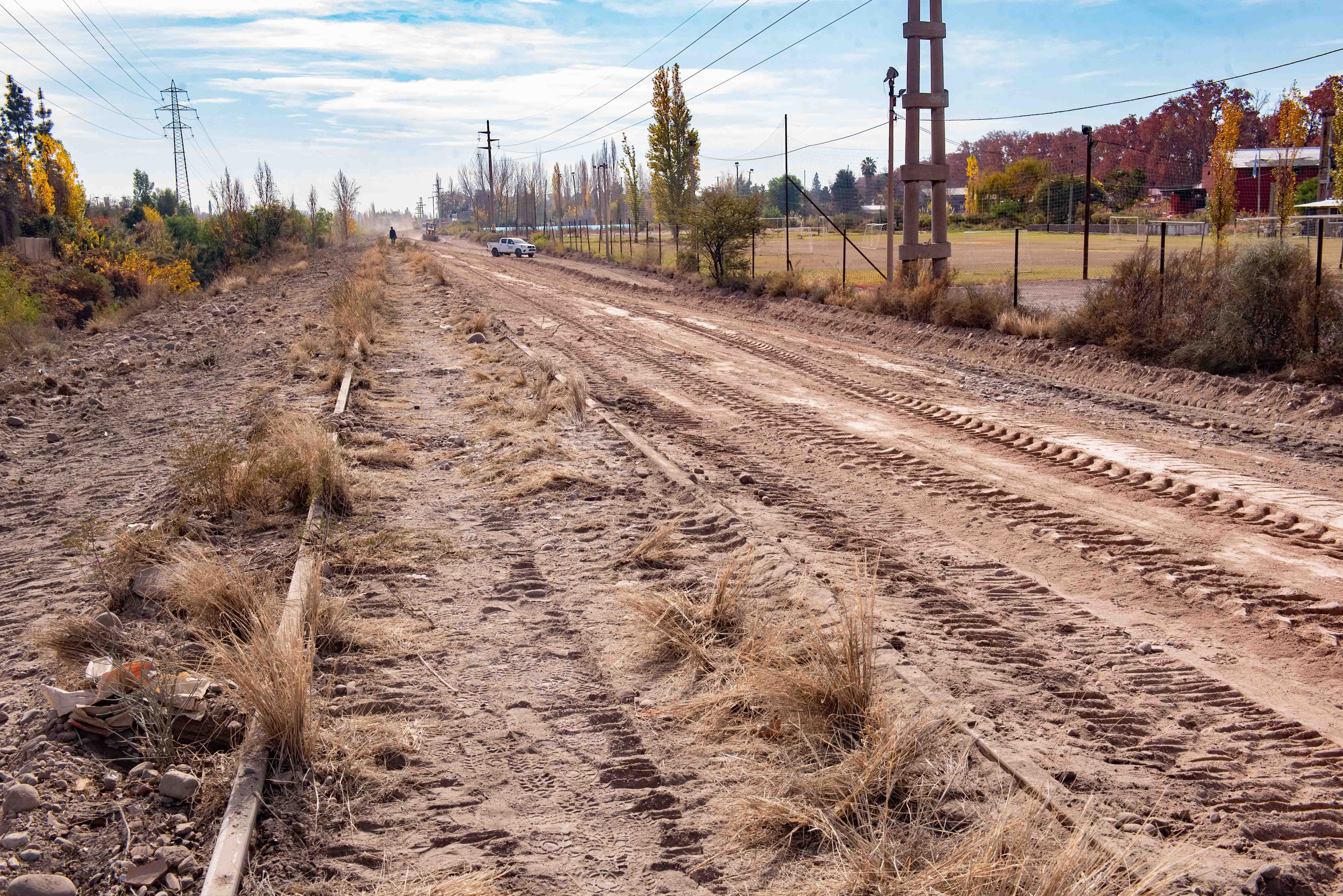 Metrotranvía en Luján de Cuyo. Prensa Gobierno