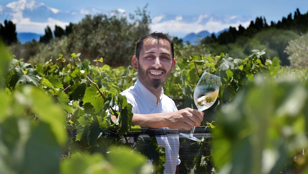 Lucas Bustos, chef de Bodega Trapiche.