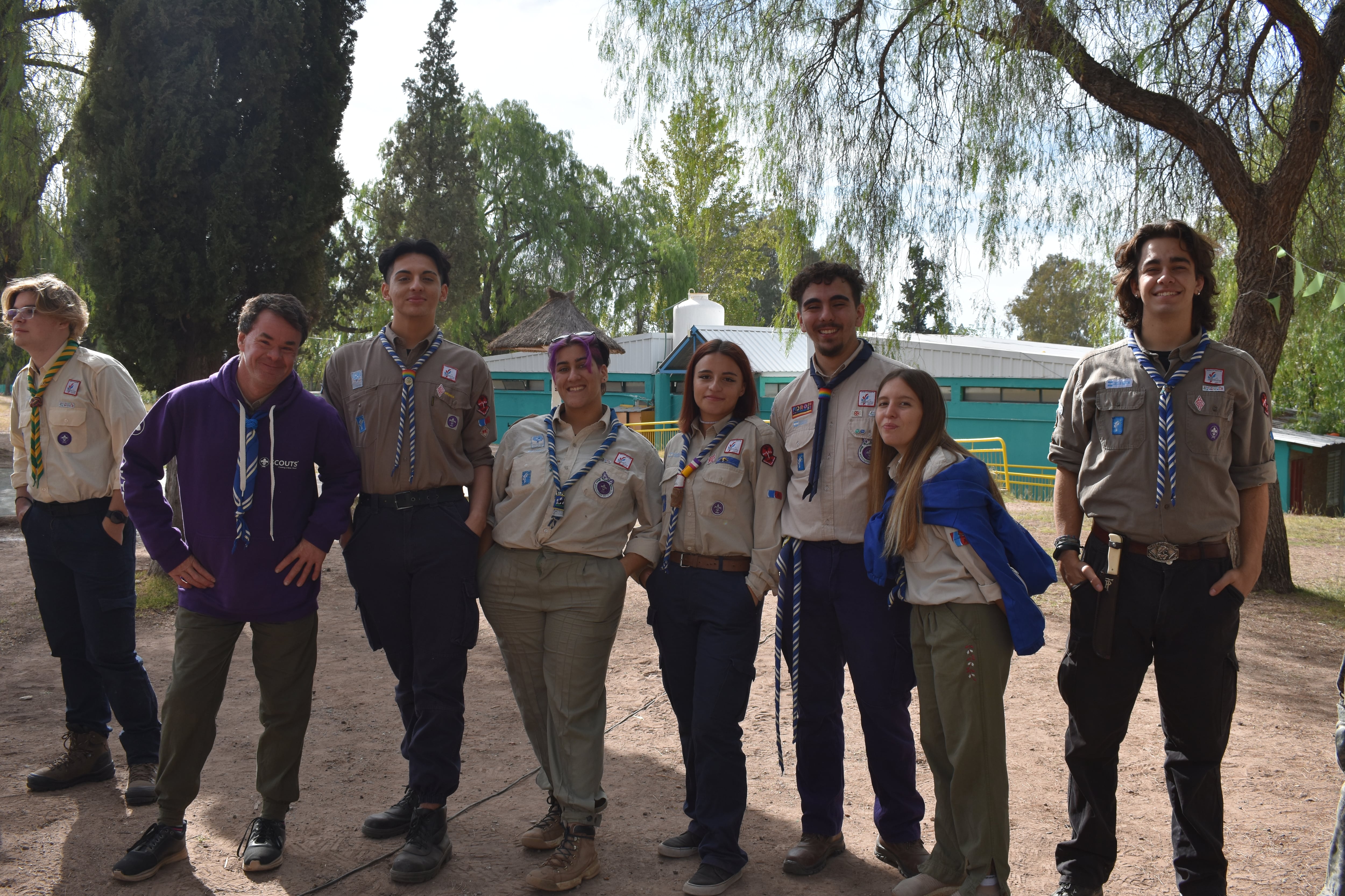 ¡Siempre listos! Mendoza, sede de un encuentro con más de 300 scouts de todo Cuyo. Foto: Gentileza