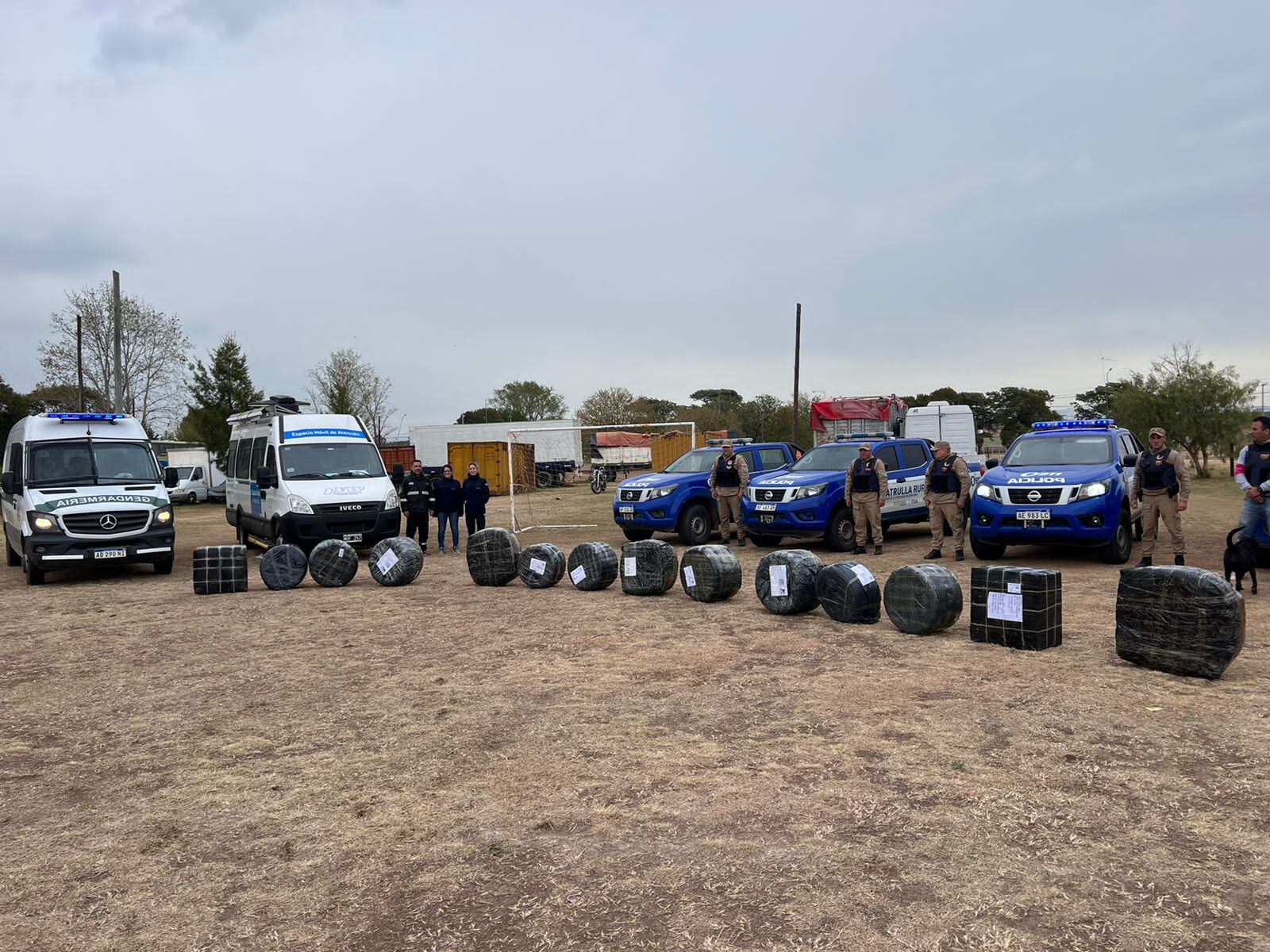 Un operativo conjunto entre Gendarmería, Aduana y la Policía de Mendoza incautó mercadería que ingresó de contrabando a la provincia. Gentileza