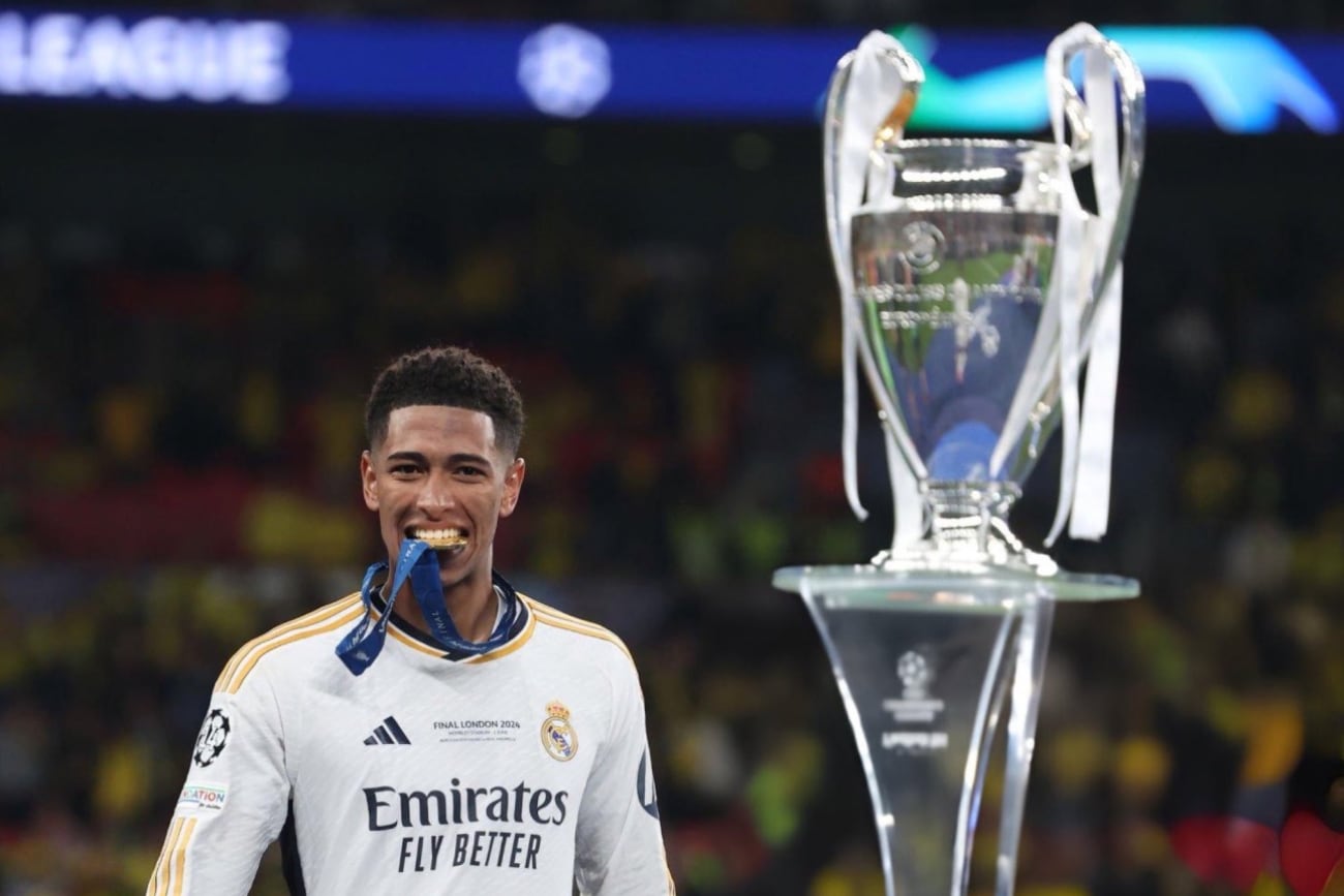 Jude Bellingham levantó la Champions 2023-2024 con el Real Madrid