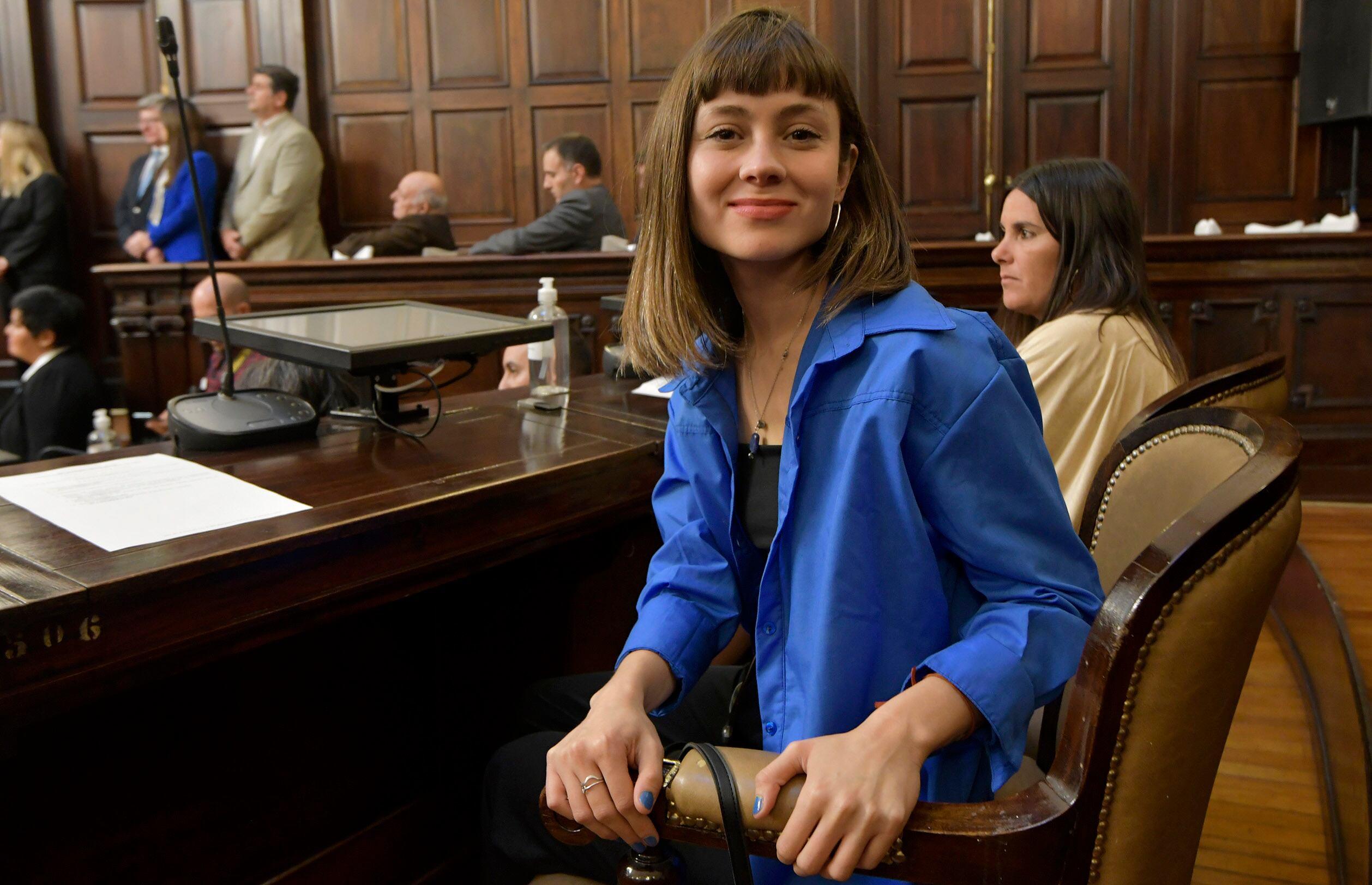 Valentina Morán, del Frente de Todos, es la más joven de los miembros de la Cámara de Diputados. 
Foto:  Orlando Pelichotti / Los Andes