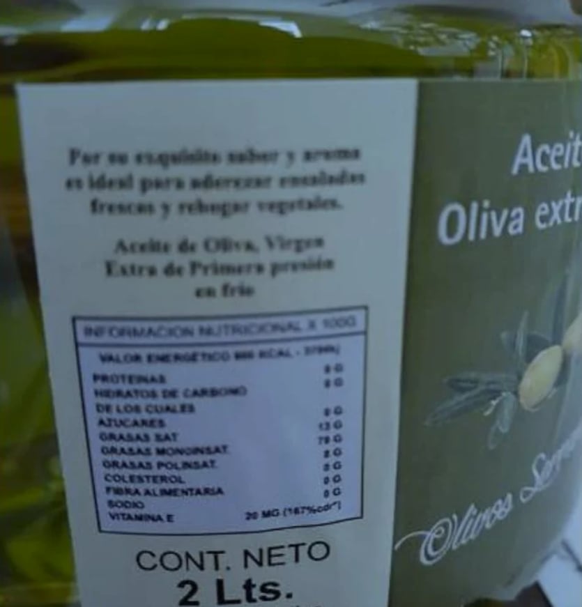 La ANMAT prohibió dos marcas de aceite de oliva