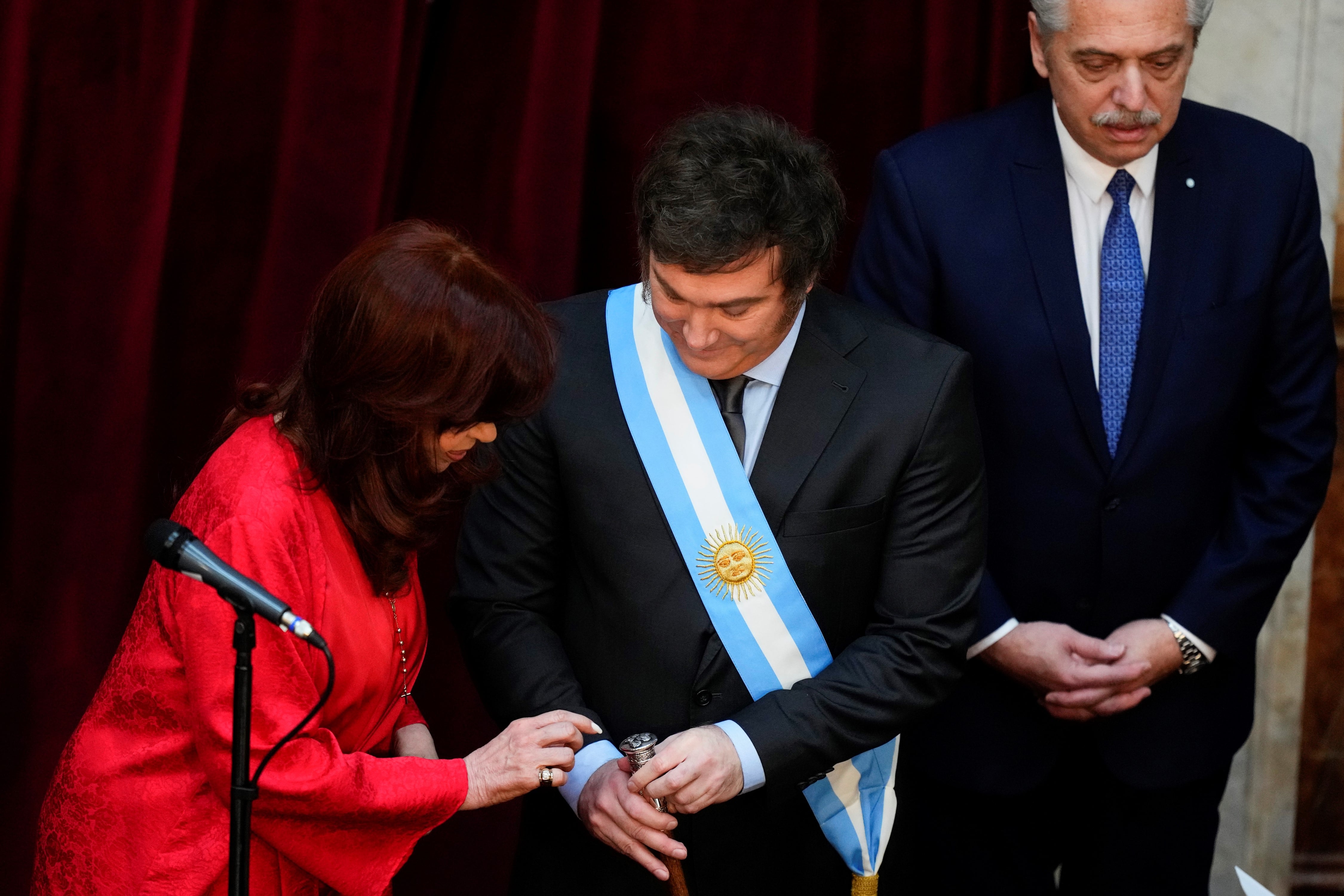 Cristina Kirchner disparó contra Javier Milei y su gestión en un texto de 33 páginas (AP)