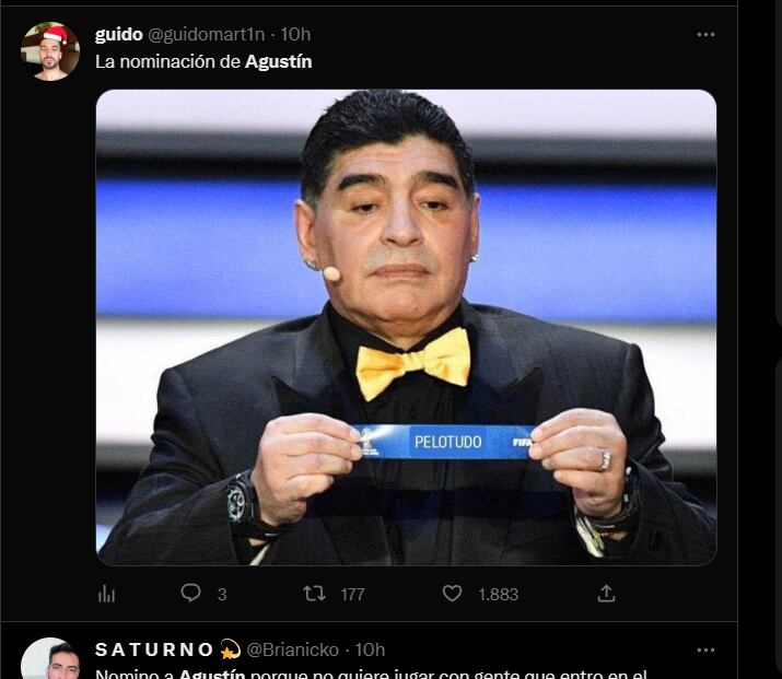 Agustín, el rey del "cringe" en las redes