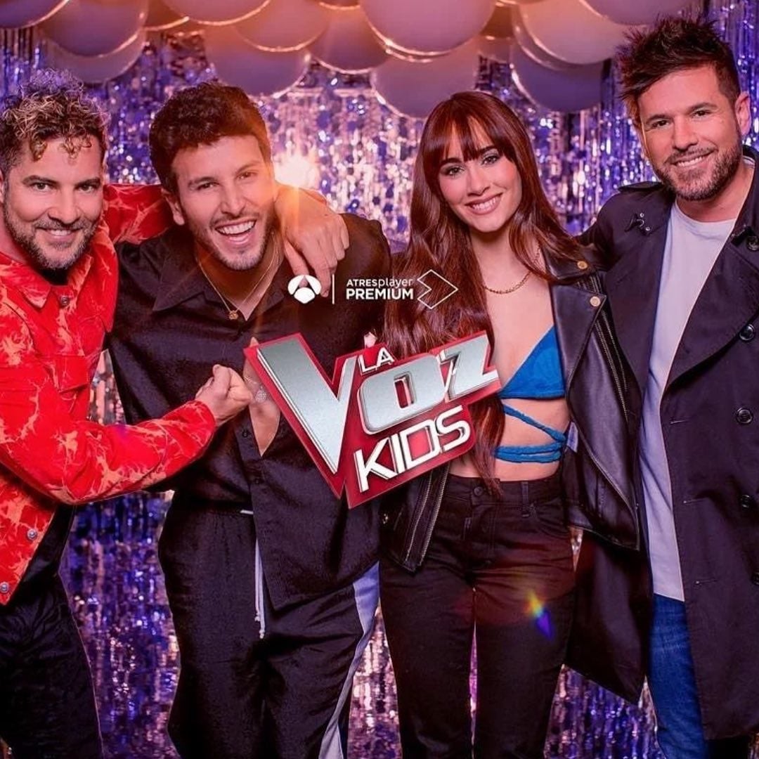 Sebastián Yatra y David Bisbal en La Voz