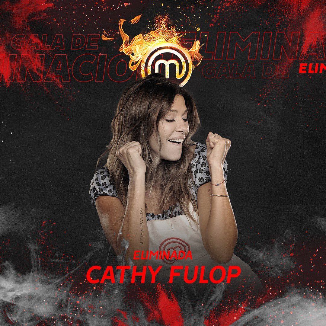 Catherine Fulop fue eliminada de Mastercjef Celebrity 3.