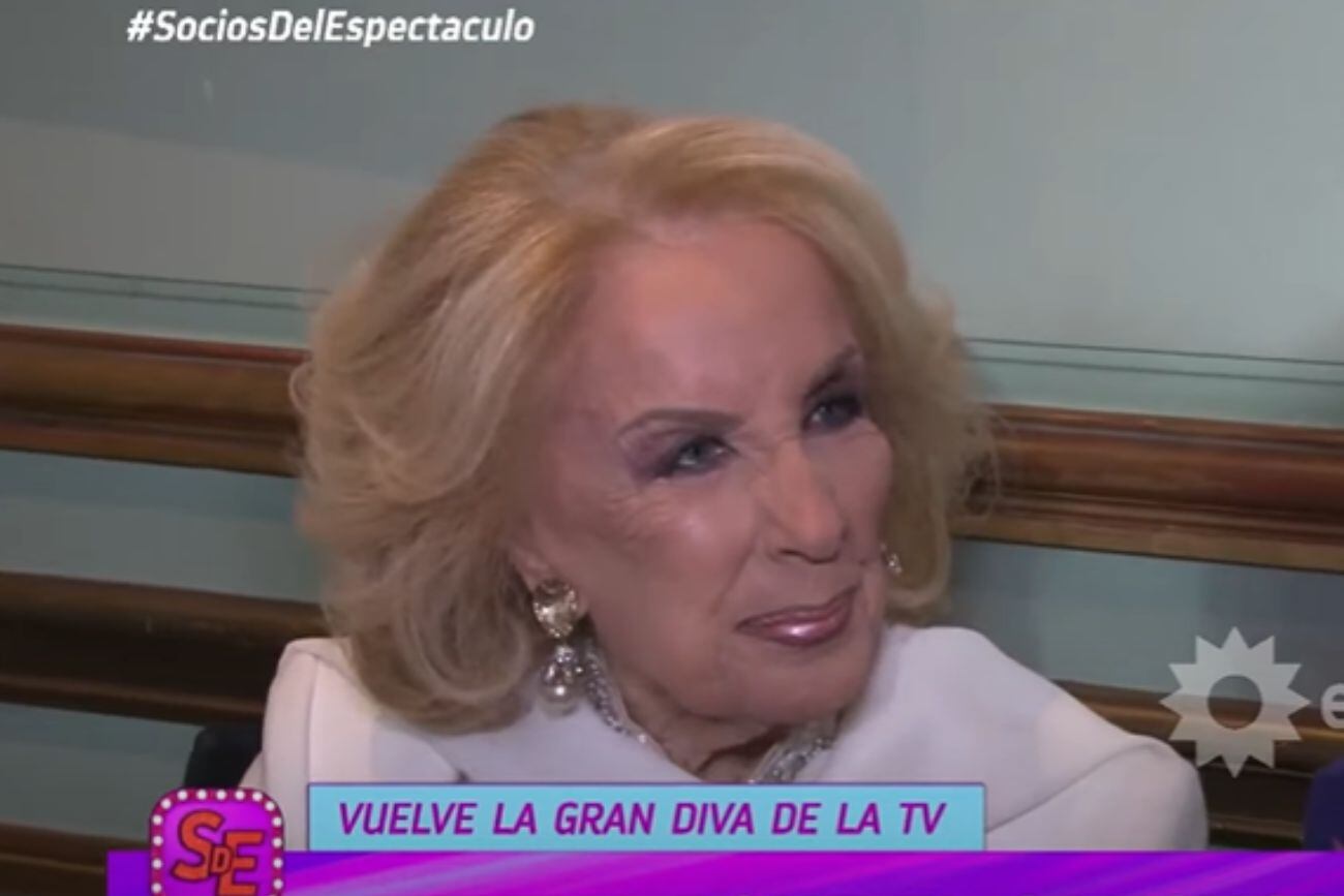 Mirtha Legrand confirmó su vuelta