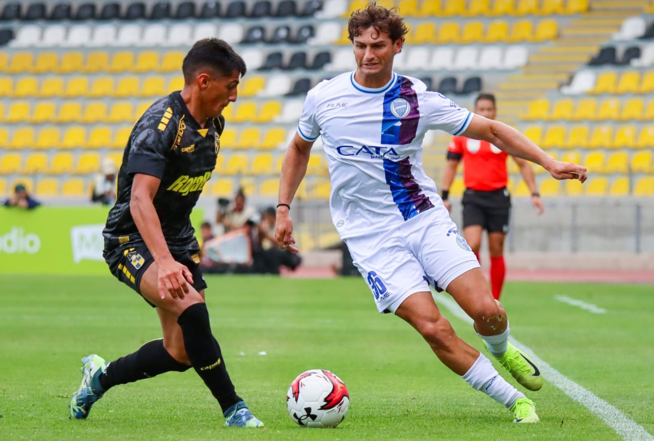 Daniel Barrea creó la oportunidad para el 1 a 1, y erró dos oportunidades claras /Foto: Godoy Cruz