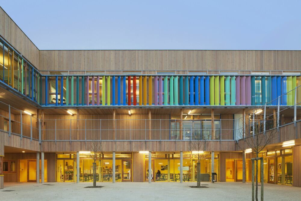 Groupe Scolaire Pasteur / R2K Architectes.