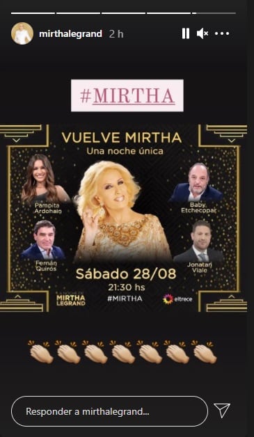 Redes de Mirtha Legrand