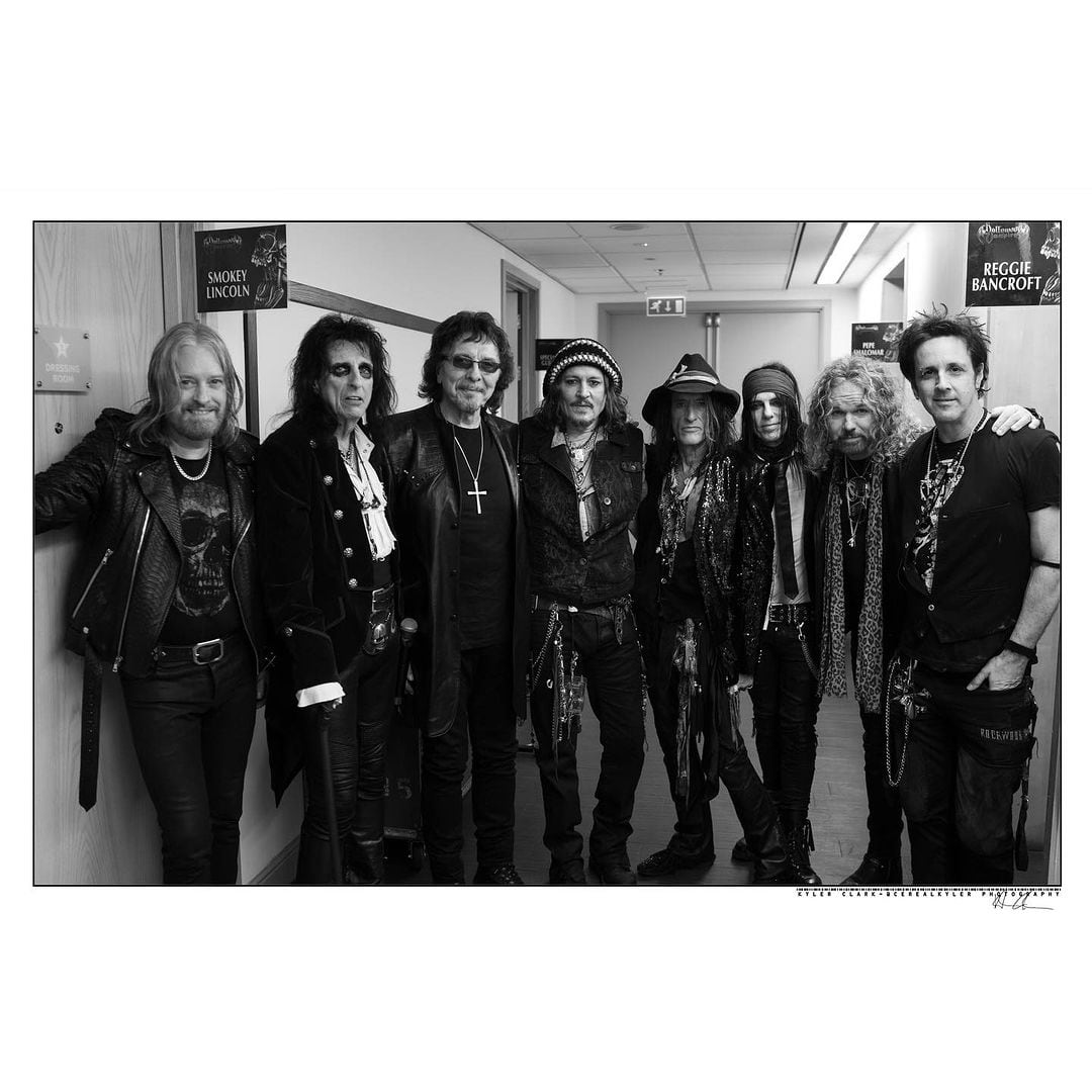 Hollywood Vampires, banda de Johnny Depp.