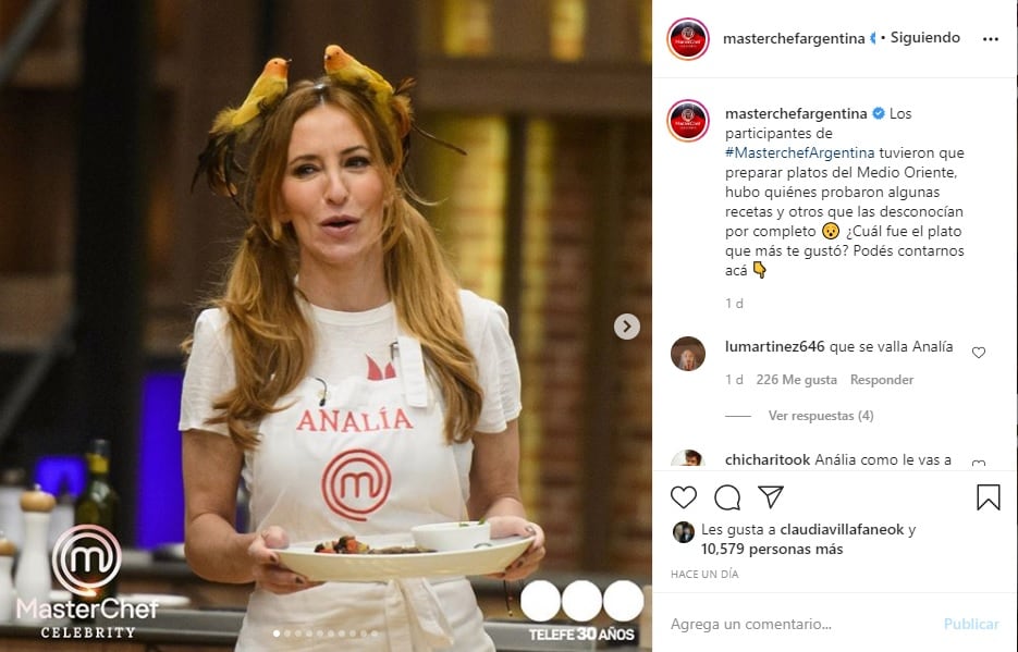 MasterChef Celebrity  en redes