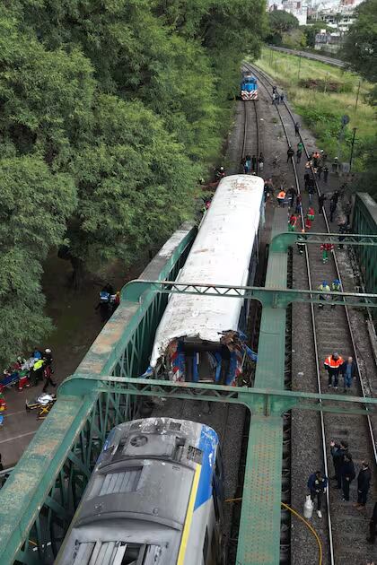 Hasta el momento, no se reveló el motivo del accidente. Gentileza: La Nación.