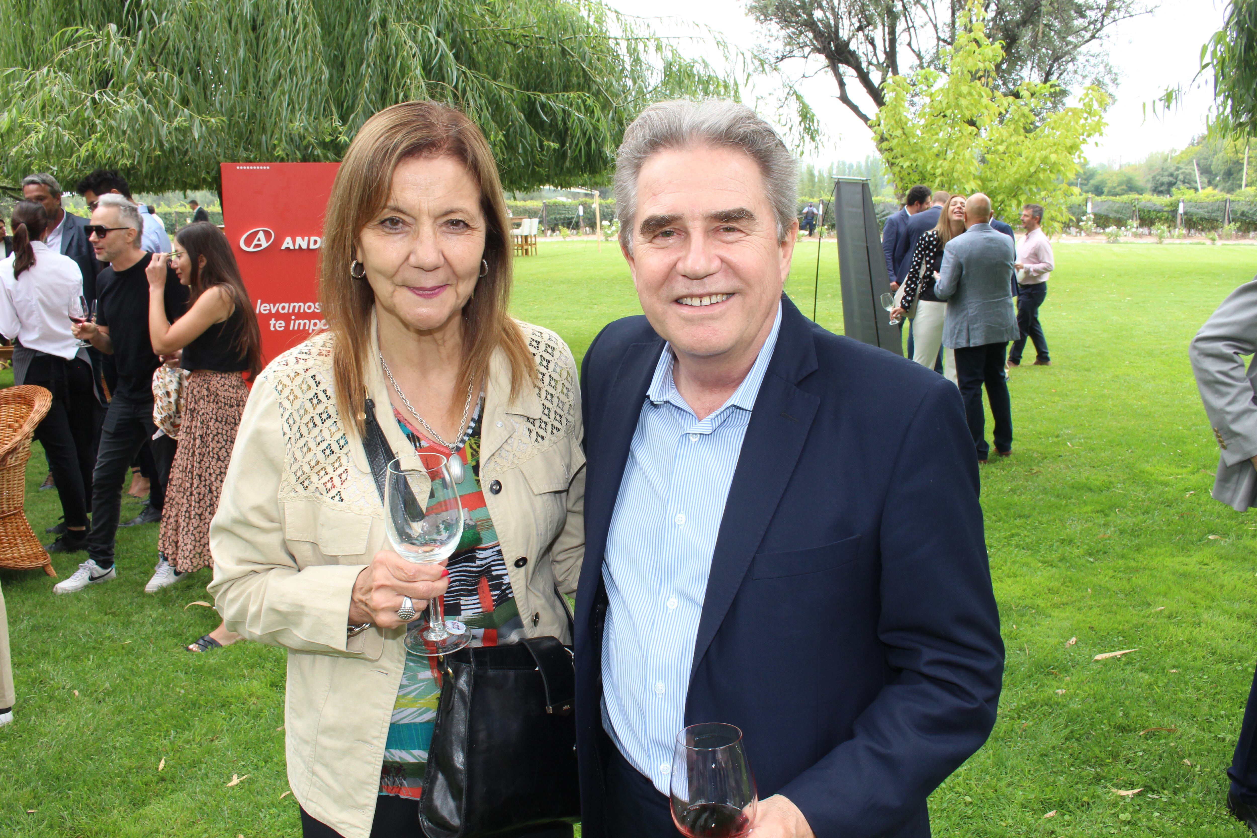 Claudia Quini y Luis Borsani.