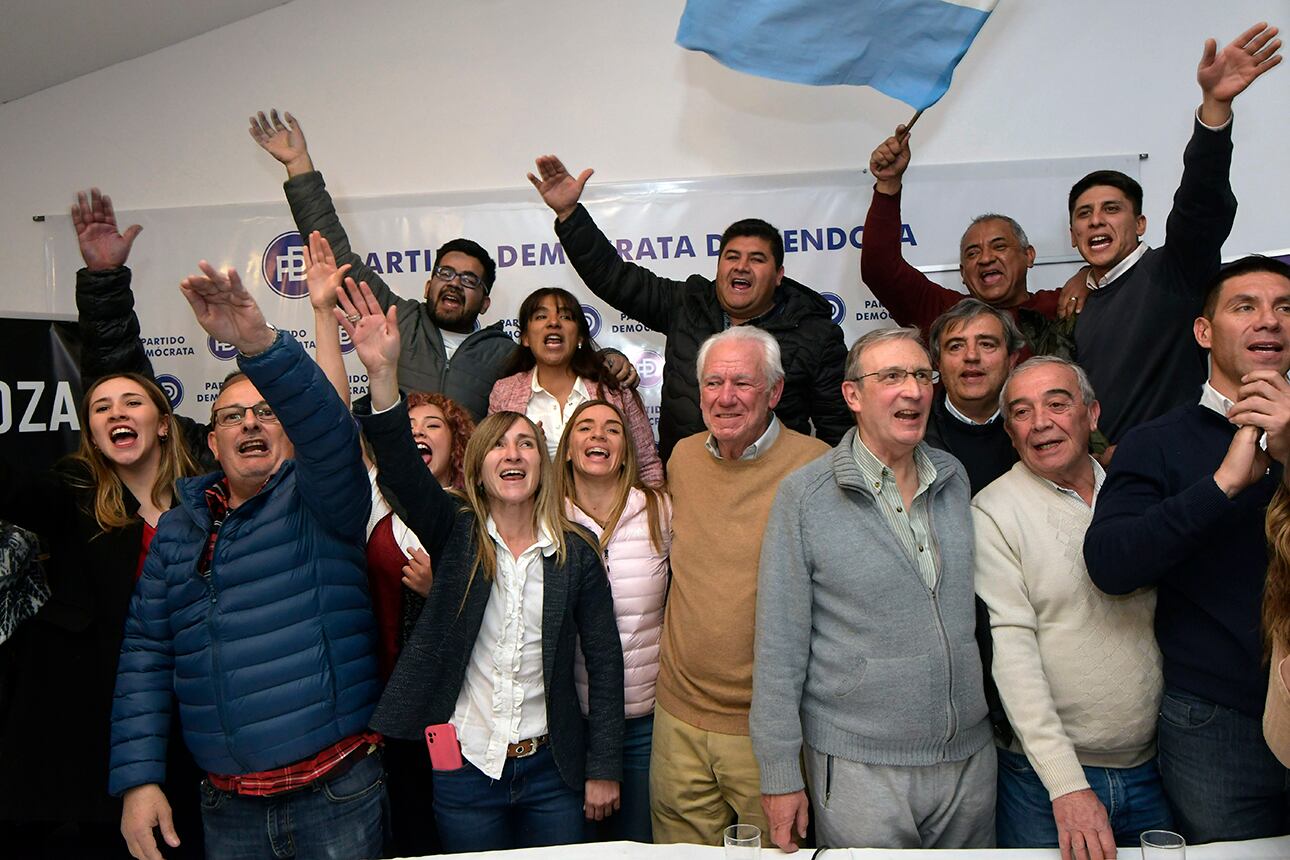 Elecciones PASO Primarias , abiertas, Simultáneas y Obligatorias 2023
Sede del Partido Demócrata  Mercedes Llano, precandidata a diputada nacional
Foto:  Orlando Pelichotti

