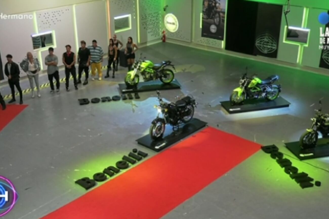 Así se vivió la prueba de la moto en Gran Hermano