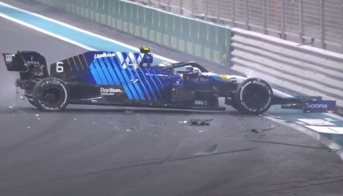 F1: Latifi habló sobre el golpe que cambió la definición