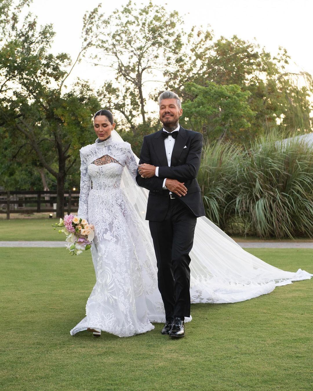 Casamiento Cande Tinelli y Coti Sorokin. Gentileza Instagram.