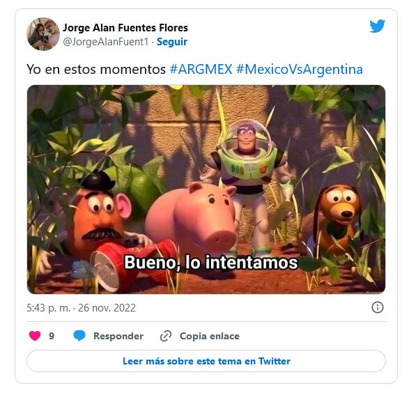 Las redes se llenaron de memes luego del triunfo de Argentina.