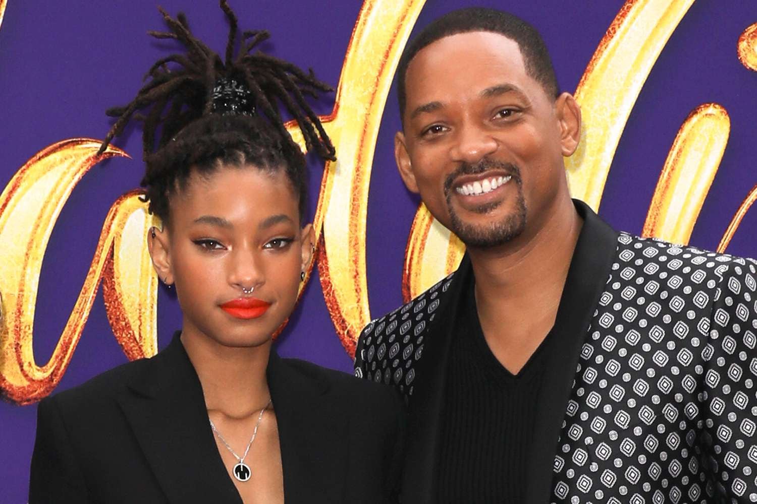 Willow Smith junto a su padre Will