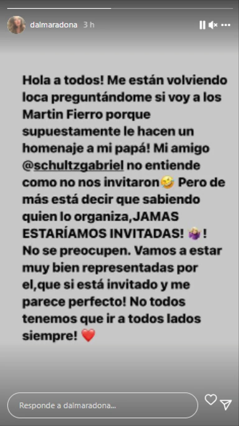 Descargo Instagram de Dalma