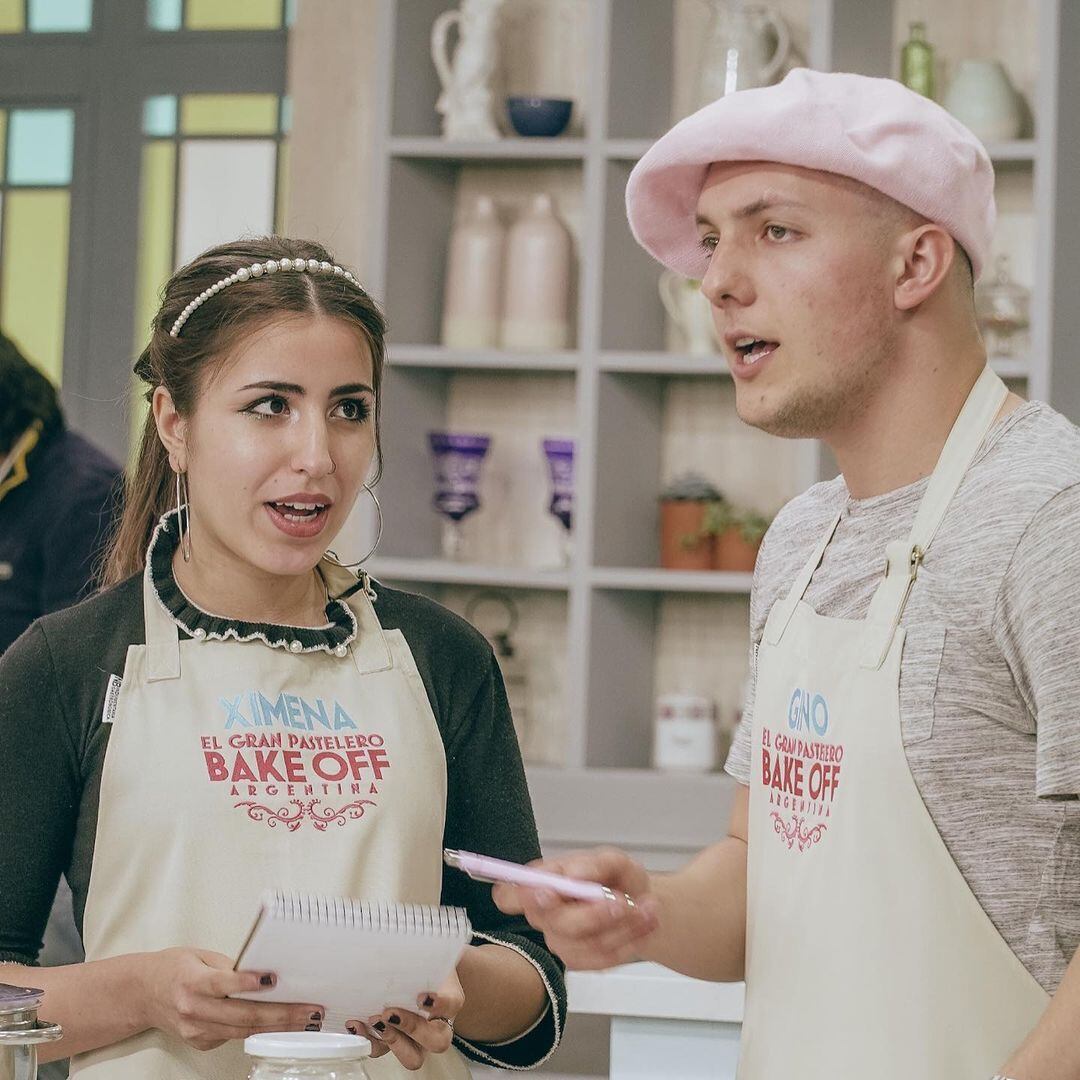 Gino habló de su relación con Ximena en Bake Off Argentina.