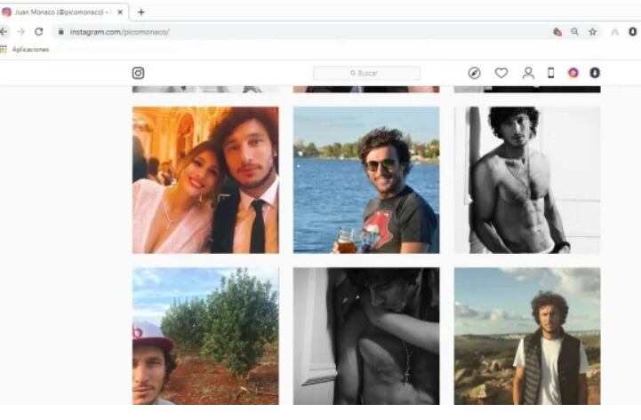 Las fotos durante la relación que mantuvieron siguen en las redes de Pico.