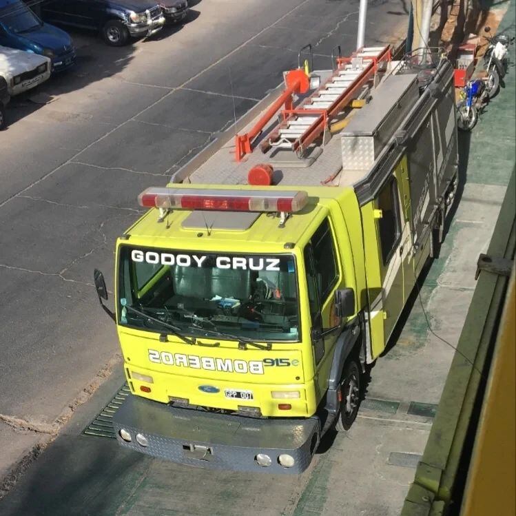 Cuerpo de Bomberos Voluntarios Godoy Cruz. Foto: Facebook