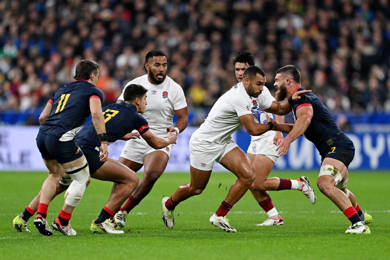 La despedida de Los Pumas del Mundial Francia 2023 ante Inglaterra, por el tercer y cuarto puesto. (Prensa UAR)