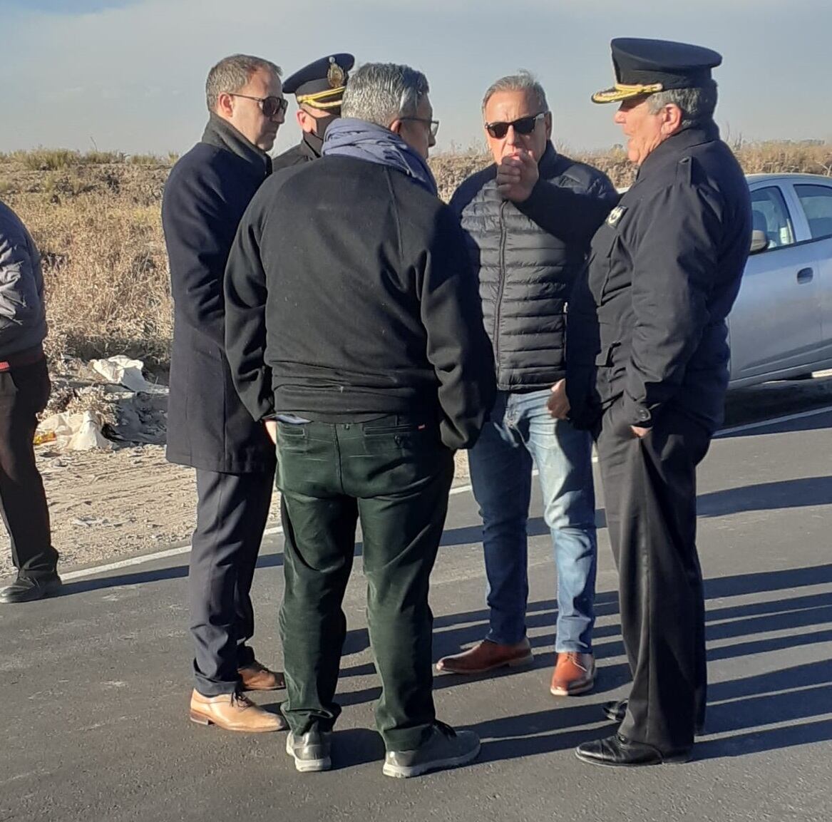 La cúpula de Seguridad llegó al lugar.