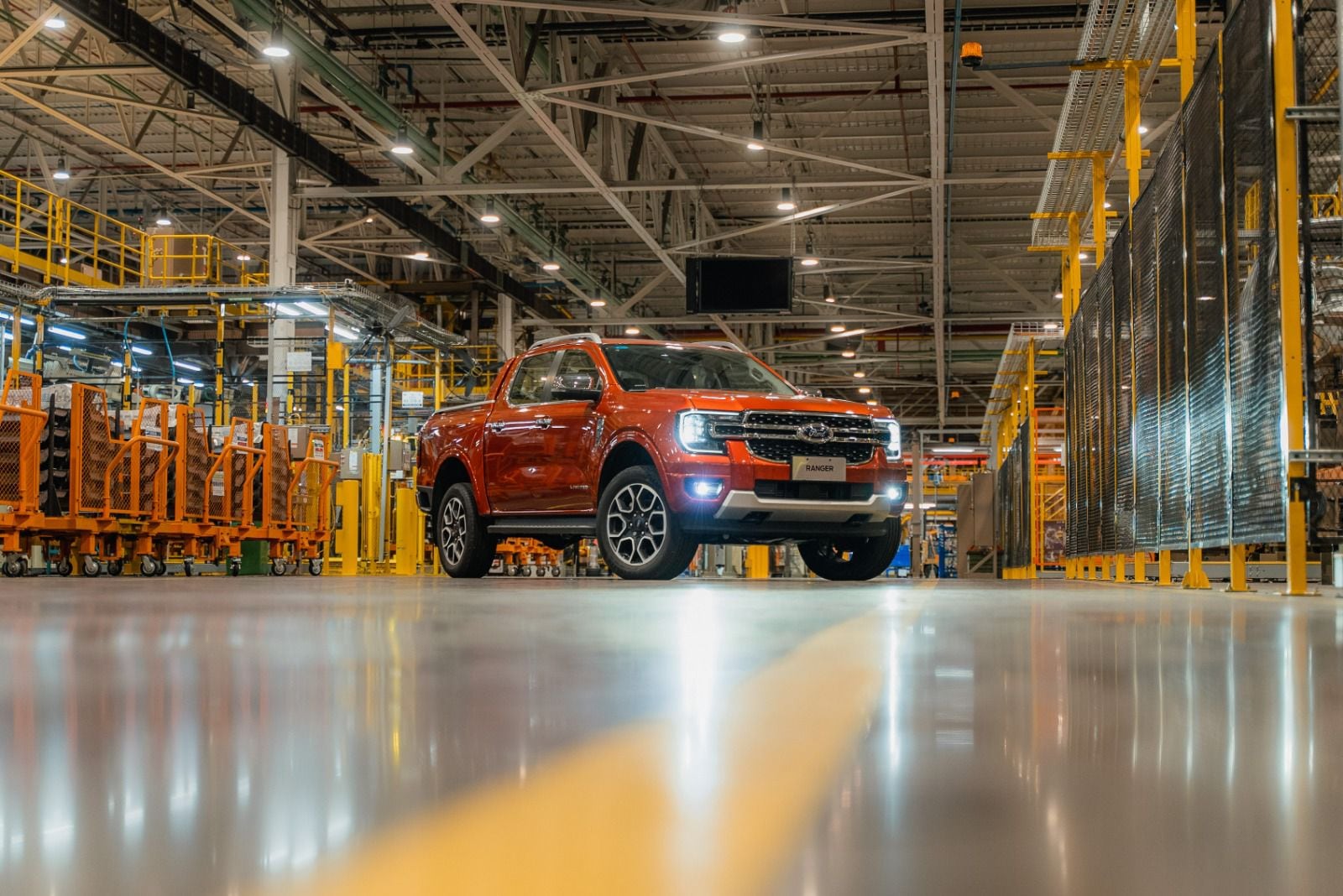 Ford produce la Nueva Ranger en su planta industrial de Pacheco.