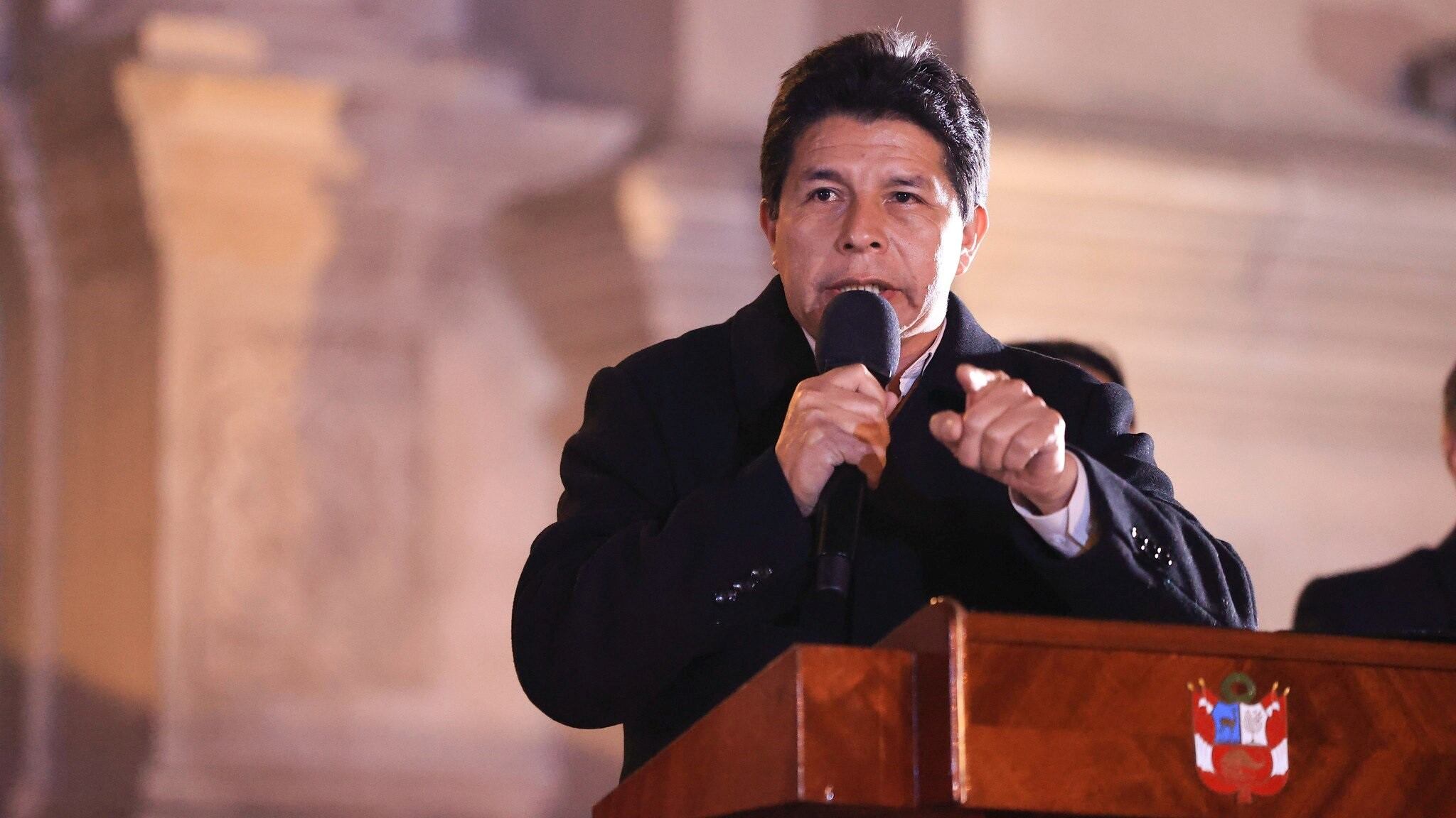 El presidente de Perú, Pedro Castillo. Foto: Presidencia de Perú