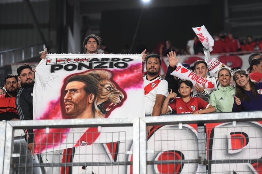 Los hinchas de River coparán el Monumental para la despedida de Leonardo Ponzio. / TyC 