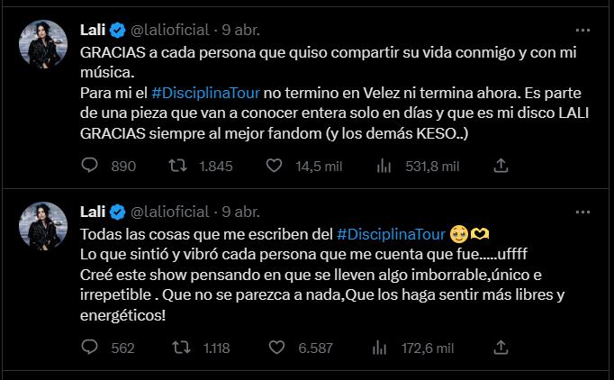 Lali anunció nuevo tema y disco y revolucionó las redes