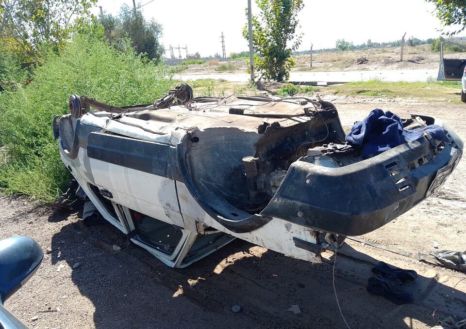 Cayeron mientras desarmaban un auto robado horas antes en Guaymallén. | Foto: Ministerio de Seguridad y Justicia