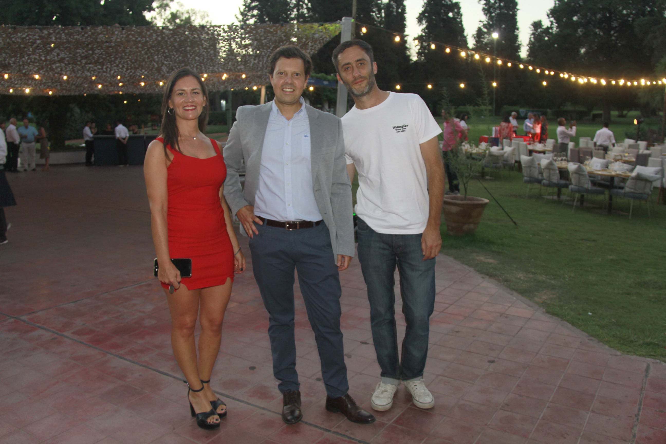 Gabriela Uano, Lucas Melián e Ignacio Ramos.