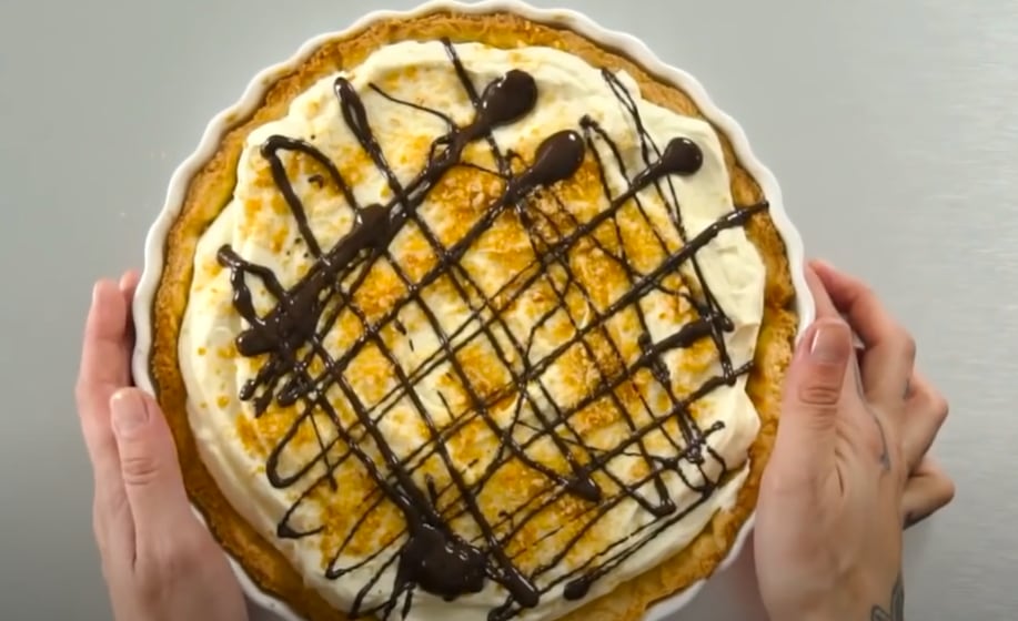 Tarta banana split: paso a paso e ingredientes