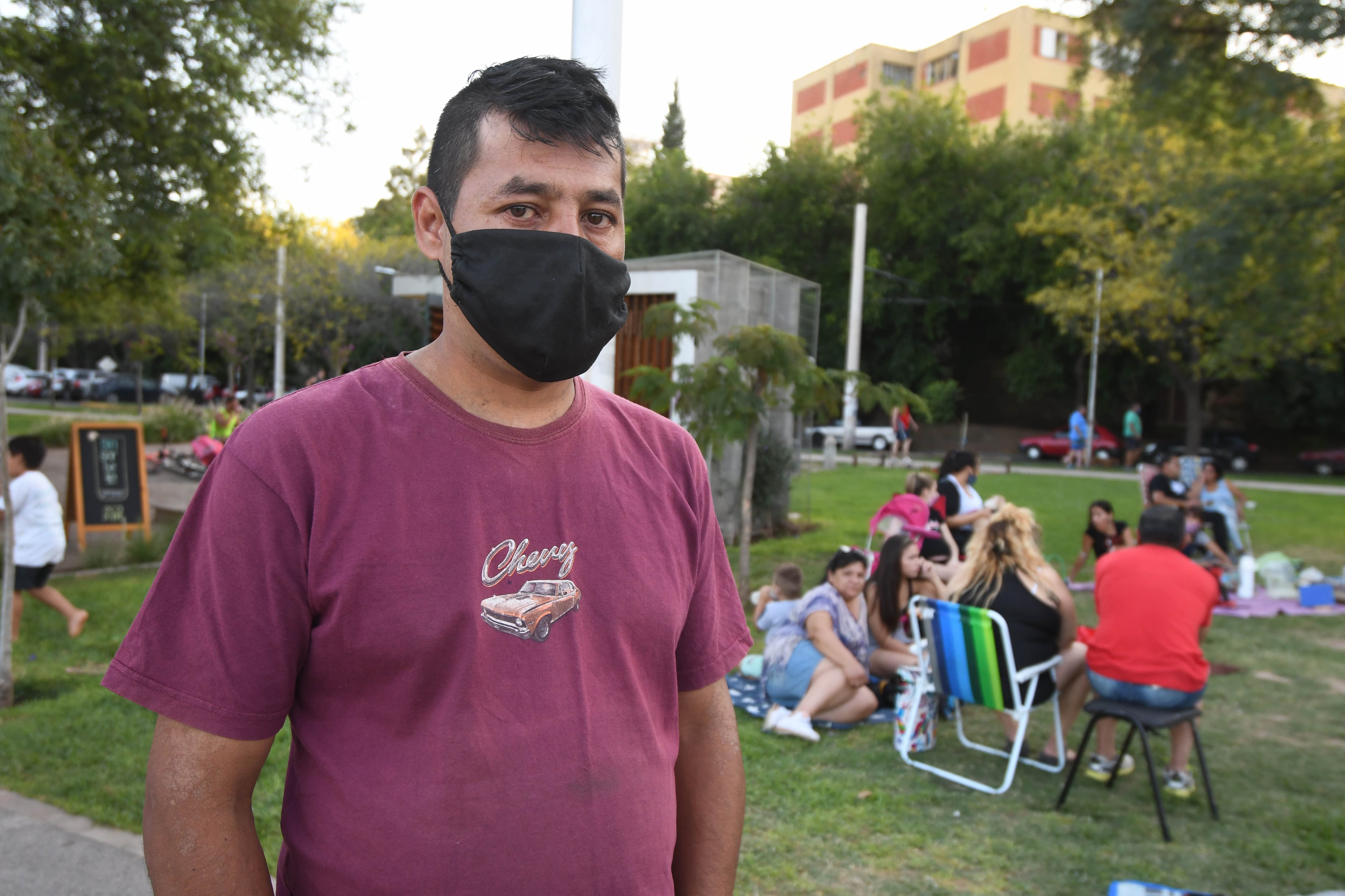 Carlos se atrasó en el pago del alquiler al quedar sin trabajo en 2019. Está al borde del desalojo. Foto: José Gutiérrez / Los Andes