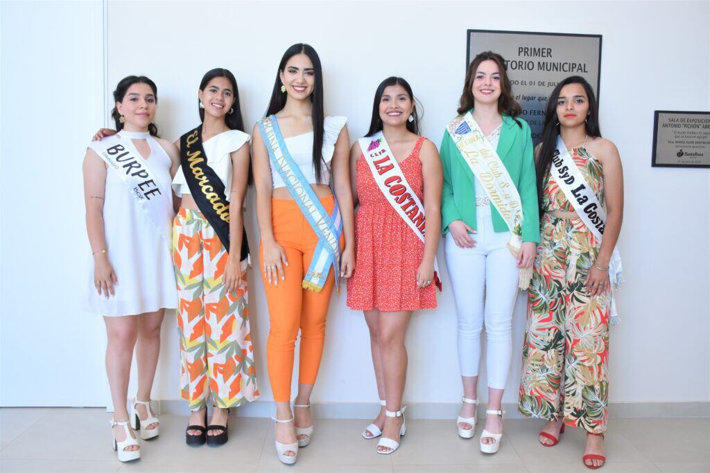 Candidatas distritales de la Vendimia 2023 de Santa Rosa