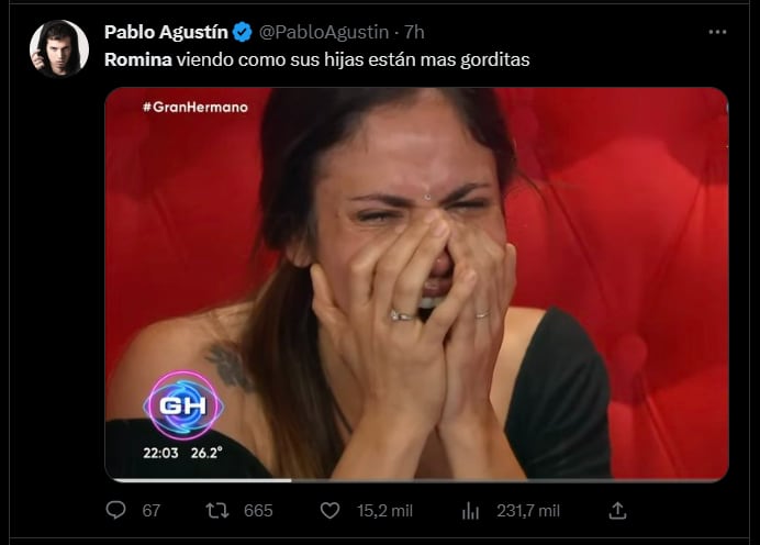 Los memes tras los dichos de Romina