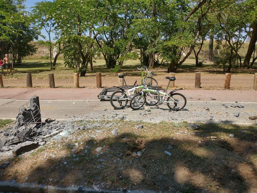 Los Bosques de Palermo se convirtieron en la escena de un hecho espantoso.