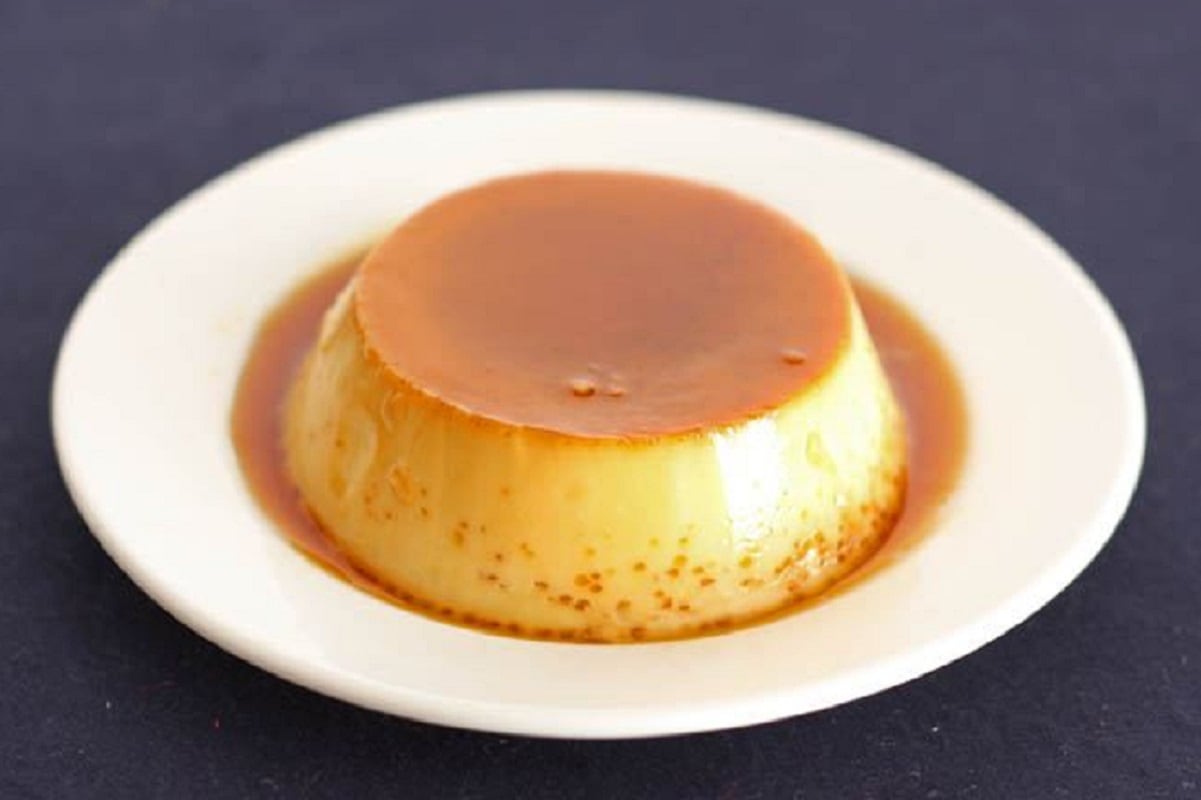 Receta de flan en microondas